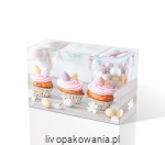 Pudełka na ciasta i mazurki wielkanocne "Muffinka" op.50szt. rozm. 25x15x8 lub 31x22x8 